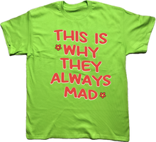 Load image into Gallery viewer, THIS IS WHY THEY ALWAYS MAD T-Shirt