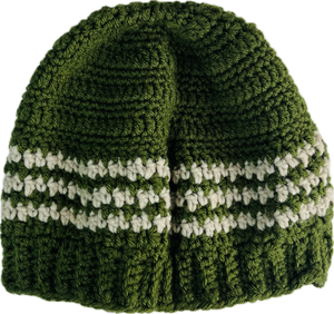 Olive/Tan Beanie