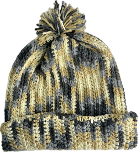 Blue/Gold Beanie