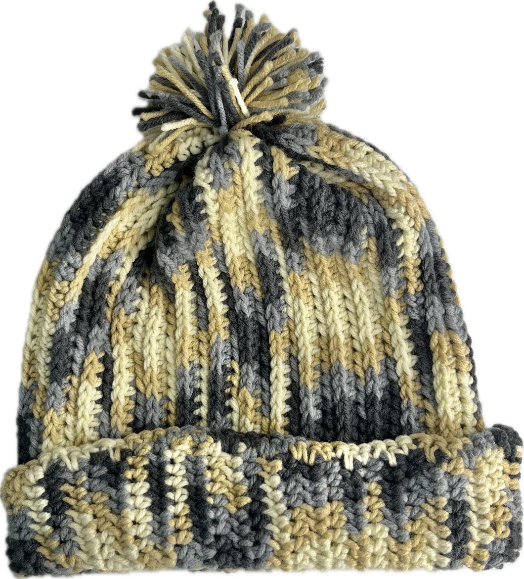 Blue/Gold Beanie